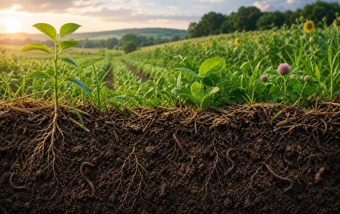 Article Image for How Regenerative Agriculture Rebuilds Healthy Soil