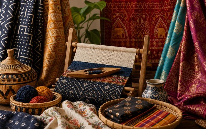 Article Image for Traditional Textile Arts Across Africa and Asia